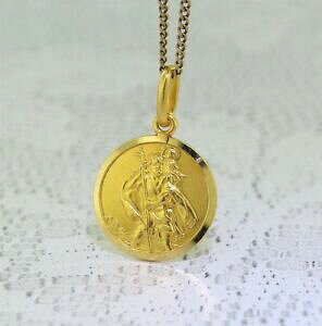 yzlbNX@CG[S[hbLZgNXgt@[_yellow gold saint christopher medal guaranteed genuine 18k gold