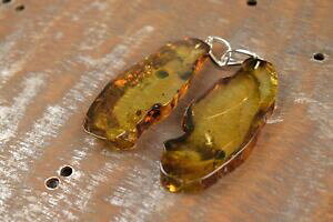 yzlbNX@ogCOnhChIWbaltic amber earring handmade genuine pure amber gift for her natural jewelry