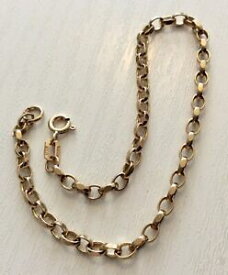【送料無料】ネックレス　リンクヴィンテージ9ctlovely quality vintage solid 9ct gold ladies bracelet nice solid links