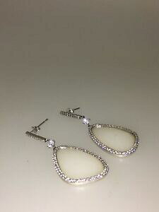 yzlbNX@NX^X^[OVo[zCgNH[cy_gCOcrystal amp; white quartz pendant earrings in 925 sterling silver free shipping