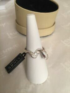 yzlbNX@hNzCgTt@CAOTCYauthentic links of london silver amp; white sapphire entwine pave set ring sizen