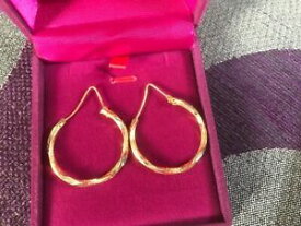 【送料無料】ネックレス　ゴールドイヤリングエジプトtop quality 18ct gold earrings egyptian made