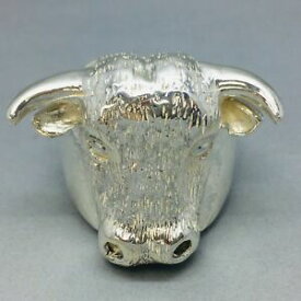 【送料無料】ネックレス　ハンドメイドソリッドスターリングシルバーデイジードレスリングサイズhandmade 925 solid sterling silver *daisy the cow* dress ring size x 051