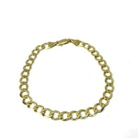 【送料無料】ネックレス　イタリアリンクブレスレットインチitalian 9ct gold curb link bracelet 75 inches