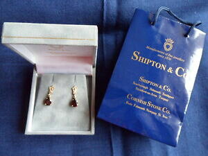 yzlbNX@K[lbgCOshipton amp; co garnet gemstone earrings