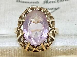 yzlbNX@AWXgS[hOTCYlovely amethyst and gold ring size p