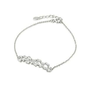 yzlbNX@oQbgX^[OVo[uXbgmulti shape crystal baguette sterling silver bracelet