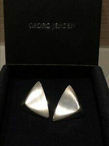 yzlbNX@QINCFZs[Ngeorg jensen sterling silver peak large earclips
