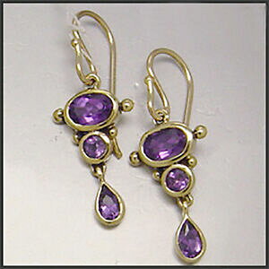 yzlbNX@CG[S[h\bhAWXghbvCOe080 exquisite genuine 9ct yellow gold solid natural amethyst drop earrings