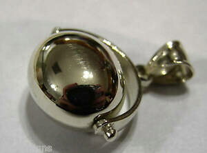 yzlbNX@ktzCgS[h{[Xsi[y_gkaedesigns genuine 9ct 9kt white gold large oval ball spinner pendant