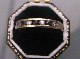 【送料無料】ネックレス　ゴールドサファイアリングサイズwomens 9ct gold sapphire stone ring size o 12 weight 16g stamped