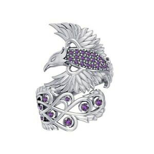 yzlbNX@tFjbNXX^[OVo[s[^[Xg[Oflying phoenix gemstone 925 sterling silver ring by peter stone jewelry