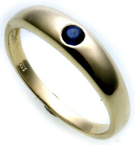 yzlbNX@fB[XOAS[hTt@CAladies ring real gold 333 sapphire 8ct confirmation jeweler quality yellow