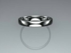 【送料無料】ネックレス　ホワイトゴールドレディースコンフォートコート9ct white gold ladies comfort court wedding ringheavy weight 3mm