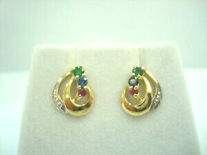 yzlbNX@OkCG[S[hGhr[Tt@CArings 18k yellow gold 750000 emeralds ruby sapphires 199 g r77126