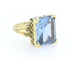 �y���������z�l�b�N���X�@9ct�g�p�[�Ypinki�T�C�Ye9ct topaz second hand pinki ring size e