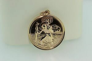 yzlbNX@CG[S[hZgNXgt@[y_g9ct yellow gold st christopher pendant