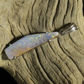 【送料無料】ネックレス　オパールシルバーペンダントペン listingaustralian gem opal silver pendants pen00387