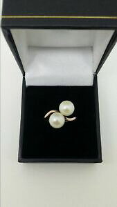 yzlbNX@CG[S[hp[OTCY9ct yellow gold pearl ring size l