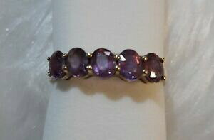yzlbNX@Tt@CAkS[hOTCYpurple sapphire 9k gold ring size 7 no