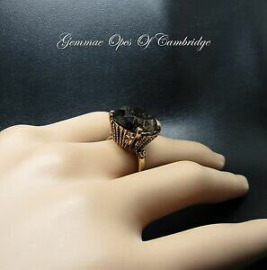yzlbNX@S[hbLX[L[NH[cOTCYTCY18ct gold 18k gold large smokey quartz ring size m 12 69g us size 6 12