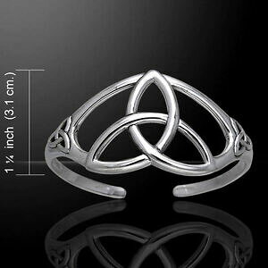 yzlbNX@s[^[Xg[Pg925X^[Oceltic triquetra trinity 925 sterling silver bracelet by peter stone