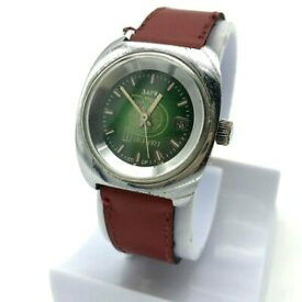 【送料無料】　腕時計　ビンテージザリヤデータヴェルデソドーナvintage zarya falce martello data quadrante verde 1917 1977 orologi ussr donna