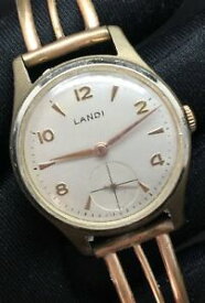 【送料無料】　腕時計　listinglandiブドウマニュアル34mm listinglandi vintage watch not working hand manual winding watch 34mm