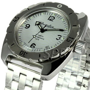 �y���������z�@�r���v�@�{�X�g�[�N�X�L���[�o�_�C�r���O���V�Aamfibia 150349vostok amphibian, scuba diving, design russian watches amfibia 150349