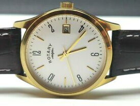 【送料無料】　腕時計　gs0272418トイレ102dgs0272418 rotary gents gold plated watch 102d