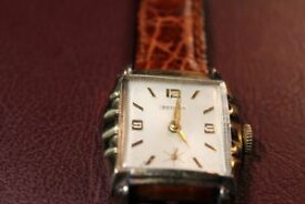 【送料無料】　腕時計　ヴィンテージvintage 17 j benrus wristwatch, excellent running condition, c 1930s, 10k yg