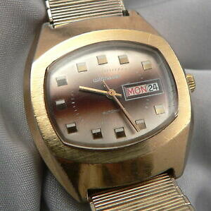 yz@rv@re[WI[gYvintage wittnauer automatic mens wristwatch self winding watch 17j day date