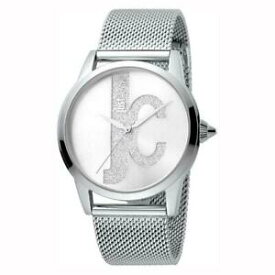 【送料無料】　腕時計　キャバリステンレススチールメッシュwomens wristwatch just cavalli jc1l055m0045 stainless steel mesh glitter