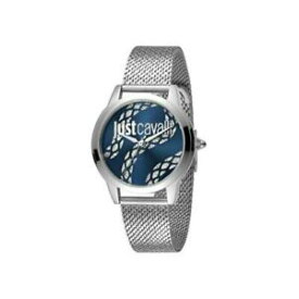【送料無料】　腕時計　womensjust cavalli jc1l050m0255ステンレスメッシュヘビwomens wristwatch just cavalli jc1l050m0255 stainless steel mesh blue snake