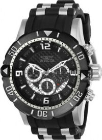 【送料無料】　腕時計　メンズプロダイバークォーツステンレスポリウレタンウォッチinvicta mens pro diver quartz 200m stainless steelpolyurethane watch 23696