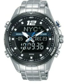 【送料無料】　腕時計　パルサークロノグラフブレスレット×pulsar gents chronograph bracelet watch pz4027x1