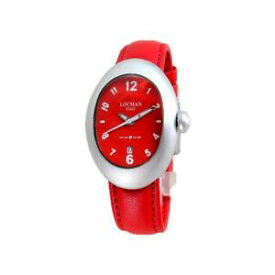 【送料無料】　腕時計　montrelocman nuovo 001500rd0008lnrアルミニウムcuirmontre femme locman nuovo 001500rd0008lnr aluminium cuir rouge