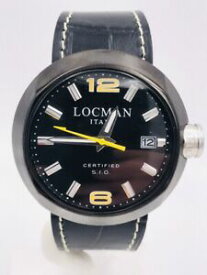 【送料無料】　腕時計　ステンレススチールブレスレットスイングwristwatch locman 422 pvdkpk490 stainless steel pvd 3 bracelets 46mm swing