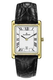 【送料無料】　腕時計　メンズクアドラdugena mens wristwatch quadra classica 4460726