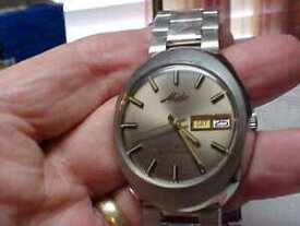 【送料無料】　腕時計　vintage mido multi*star 17jautomatic ss wristwatch model1147auto movement grvintage mido multi*star 17j automatic ss wrist