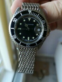 【送料無料】　腕時計　ウェッブビンテージダイバーウォッチ listingrare mappin and webb vintage diver watch