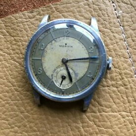 【送料無料】　腕時計　ヴィンテージマービンカラトラバ240svintage marvin calatrava two tone watch 40s