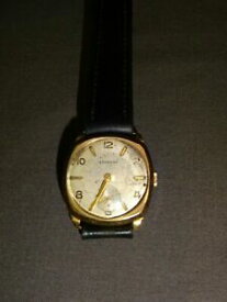 【送料無料】　腕時計　ビンテージゴールドジュエルvintage garrard 9ct gold 15 jewel wrist watch working