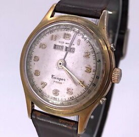 【送料無料】　腕時計　トイレトリプルビンテージハンドマニュアルウォッチウォッチisco watch tanger triple date vintage hand manual watch not working 35 mm 3wc