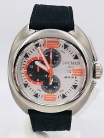 【送料無料】　腕時計　クロノチタンwatch locman sea chrono 130sko590 titaniumcordura 47mm brade