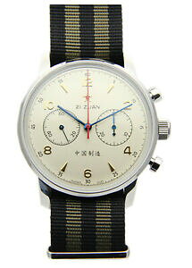 �y���������z�@�r���v�@�V�[�K���N���m�O���t�����Y�p�C���b�gseagull chronograph mens wristwatch pilot reissue 304 1963 handwinding 42mm