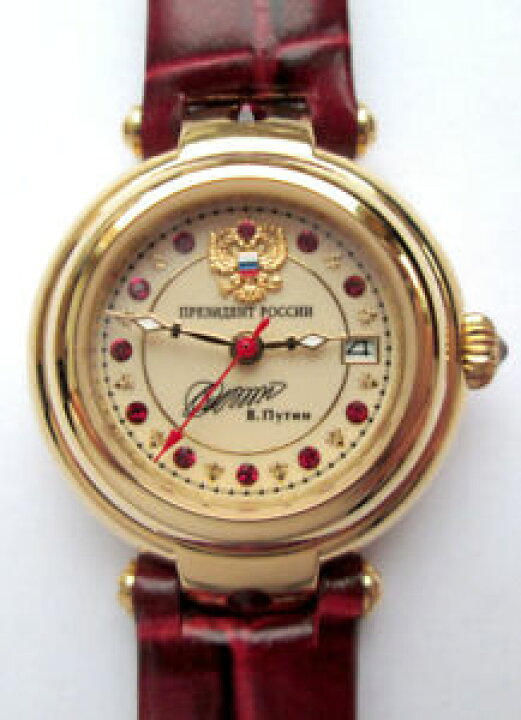 楽天市場】【送料無料】 腕時計 ロシアプーチンrussian watch 