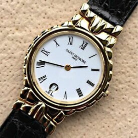 【送料無料】　腕時計　nosオノレパリヴィンテージ33mmnos saint honore paris vintage watch women crocodile 33mm watch