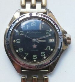 【送料無料】　腕時計　ボストークkomandirskieヴィンテージロシアussrvostok komandirskie watch vintage russian wristwatch ussr