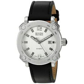 【送料無料】　腕時計　メンズbulova 63b191 mens percheron silvertone automatic watch